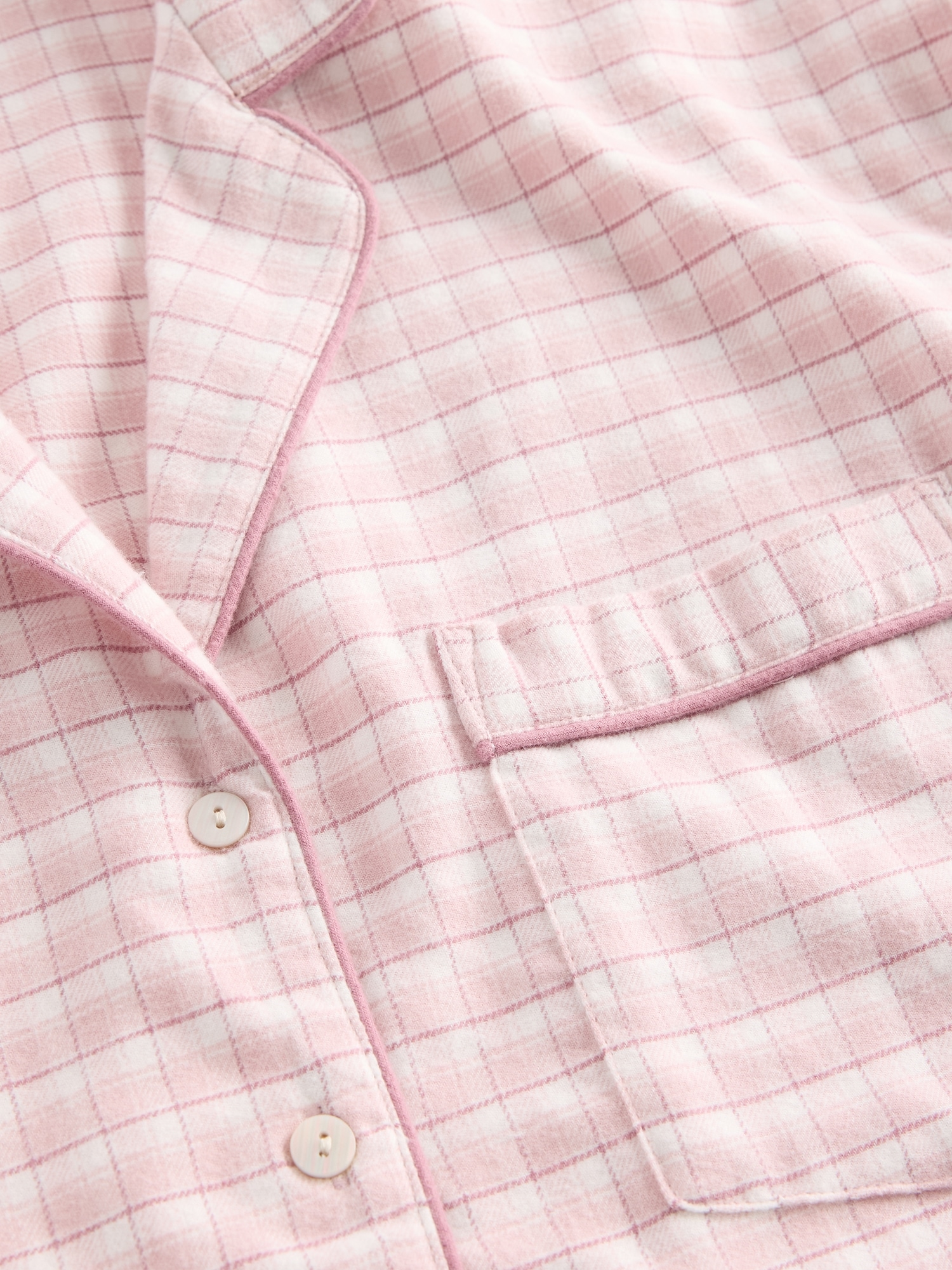 Adult Softest Flannel PJ Short Set