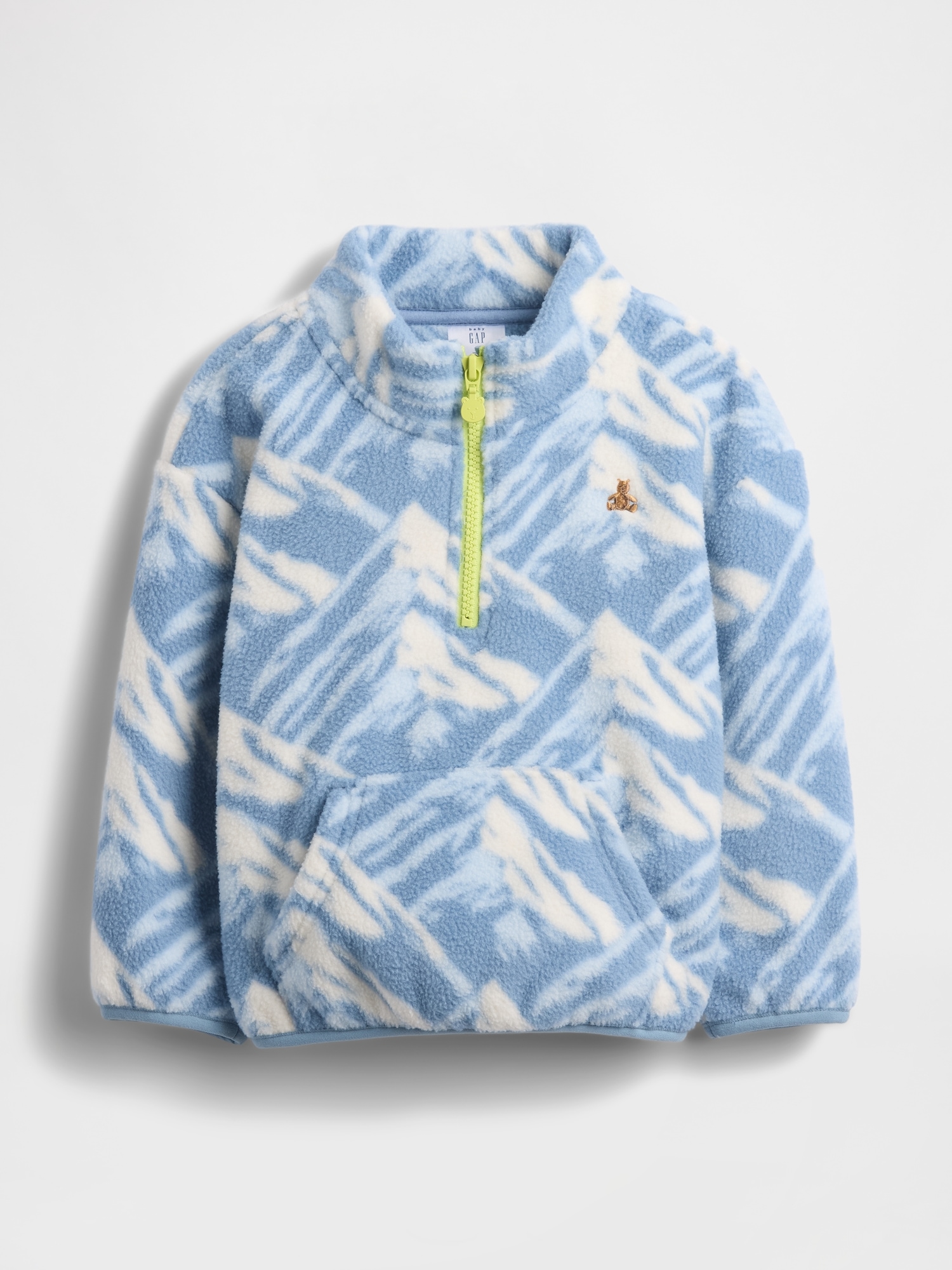 Baby & Toddler Cozy Quarter-Zip Pullover - Mountain Air