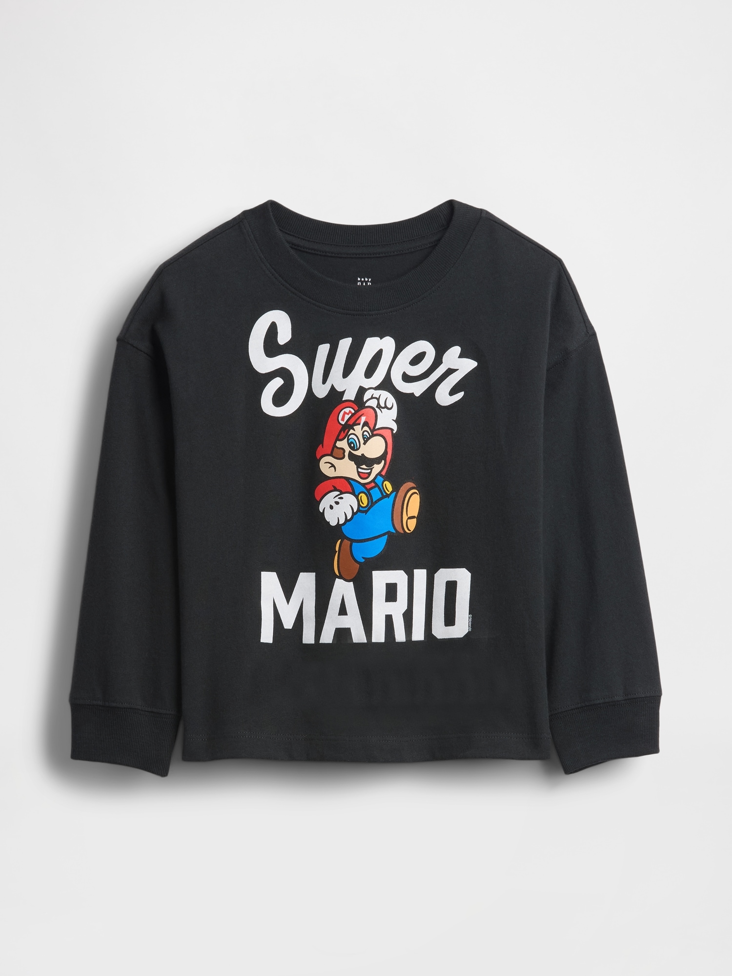 Gap Baby & Toddler Super Mario Graphic T-shirt In Black