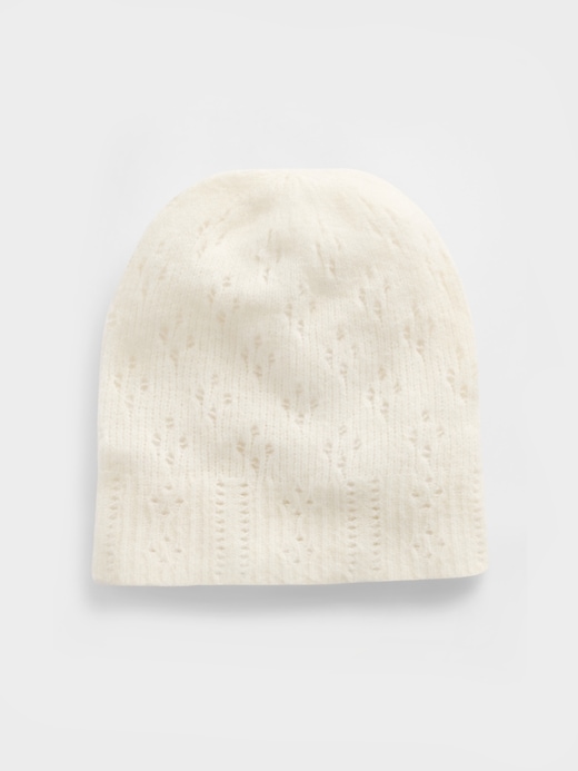 Image number 1 showing, Pointelle Beanie