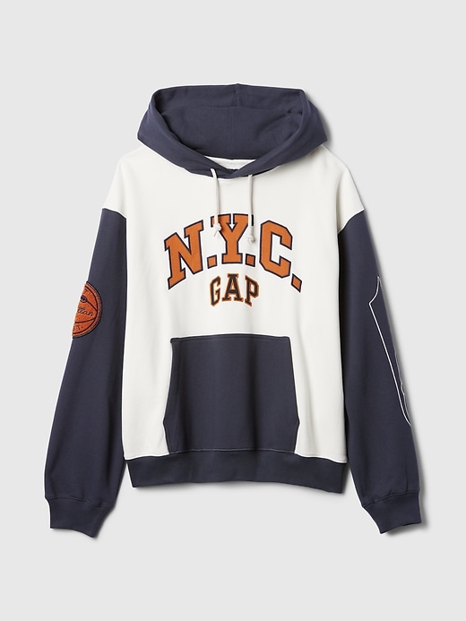 Image number 1 showing, NYC Logo Colorblock Hoodie