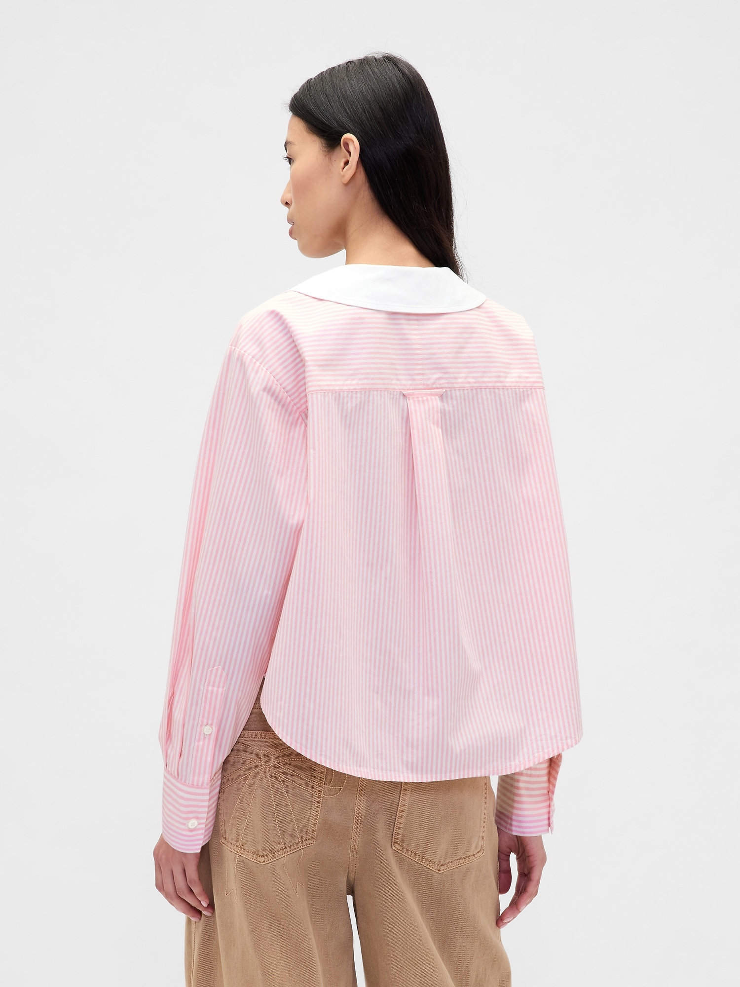 Gap × Sandy Liang Poplin Oversized Shirt