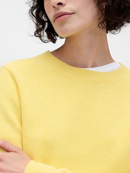 Image number 4 showing, CashSoft Crewneck Sweater