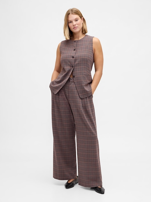 Image number 5 showing, 365 High Rise Brushed Twill Pleated Trousers