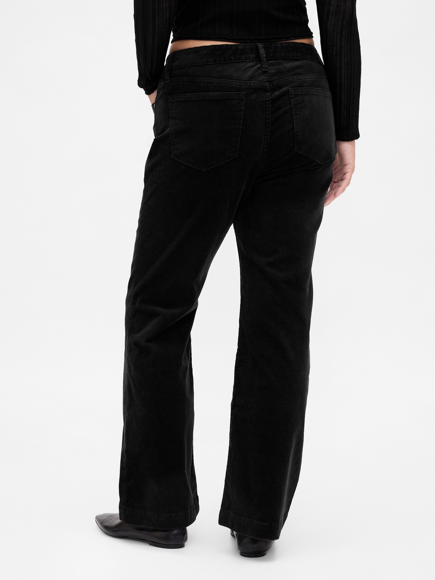 Женские джинсы Gap Low Rise Corduroy Long & Lean Pants — фото 5