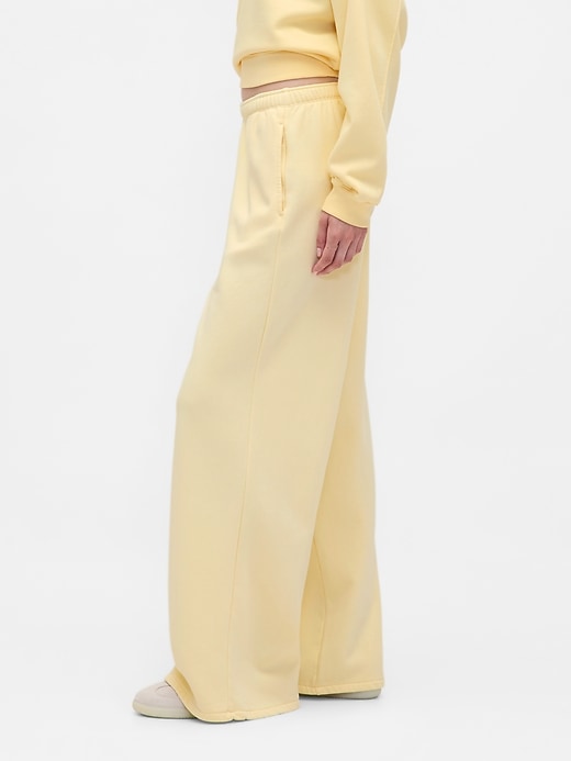 Image number 3 showing, VintageSoft Baggy Wide-Leg Sweatpants