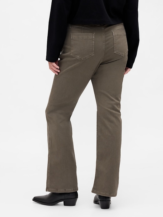 Image number 6 showing, Low Rise Twill Long & Lean Pants