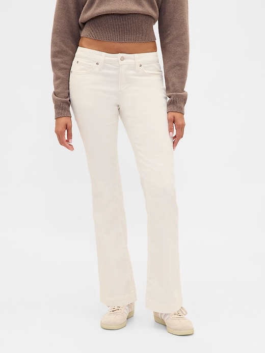 Low Rise Corduroy Long & Lean Pants