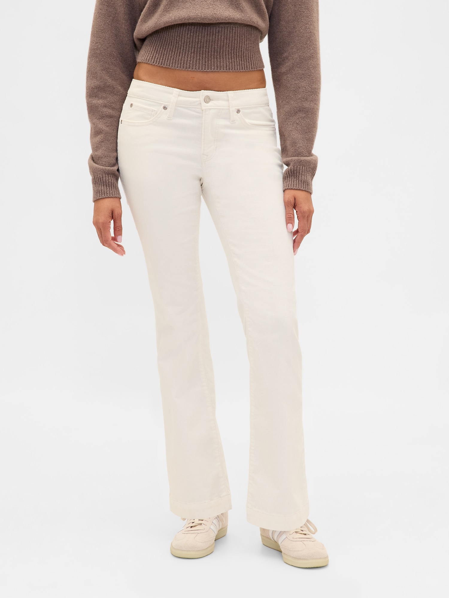 Low Rise Corduroy Long & Lean Pants