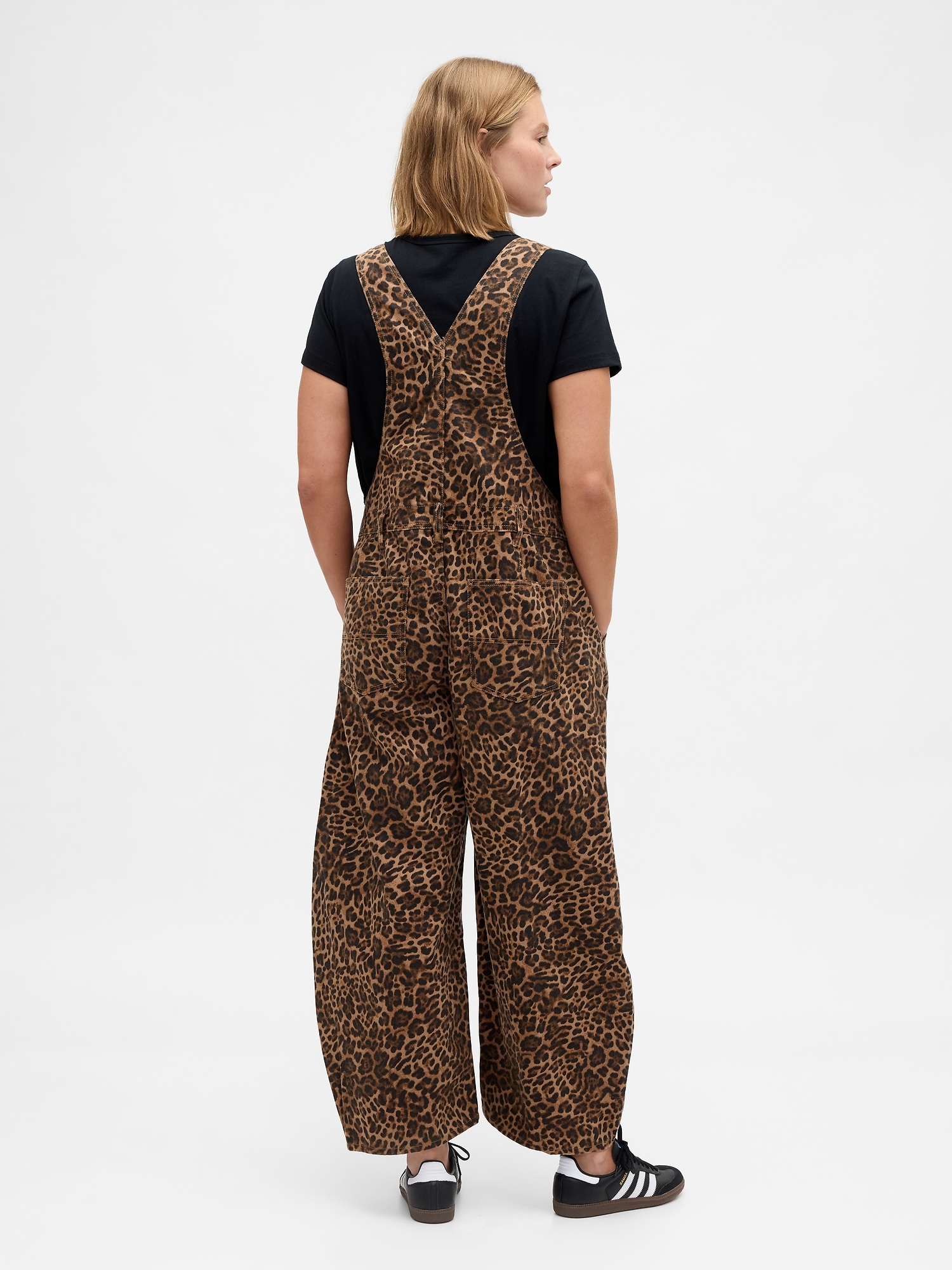 UltraSoft Denim Horseshoe Overalls