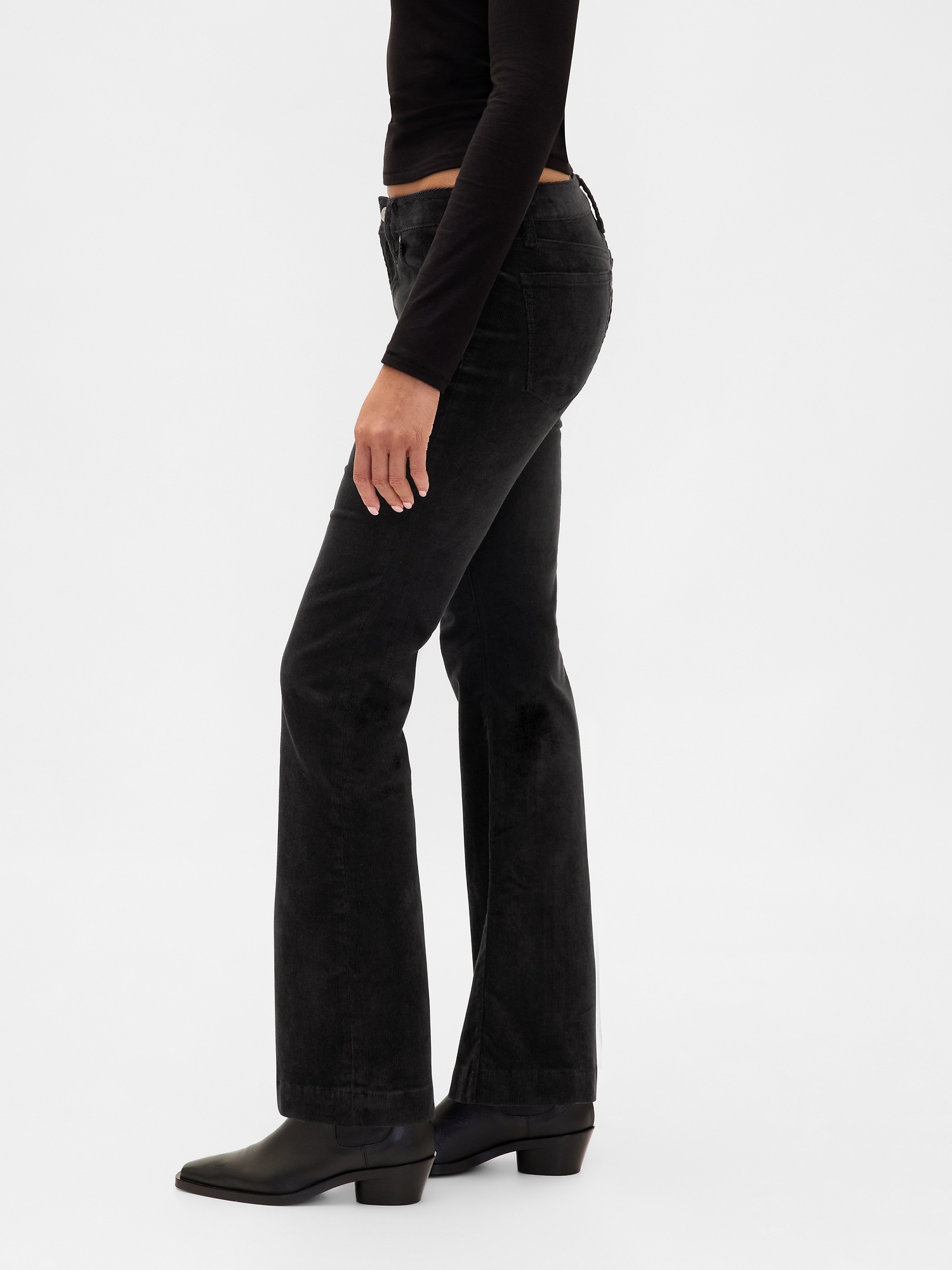 Женские джинсы Gap Low Rise Corduroy Long & Lean Pants — фото 3
