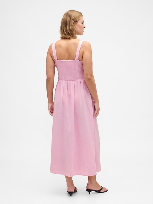 Image number 6 showing, Seamed Drop-Waist Maxi Dress