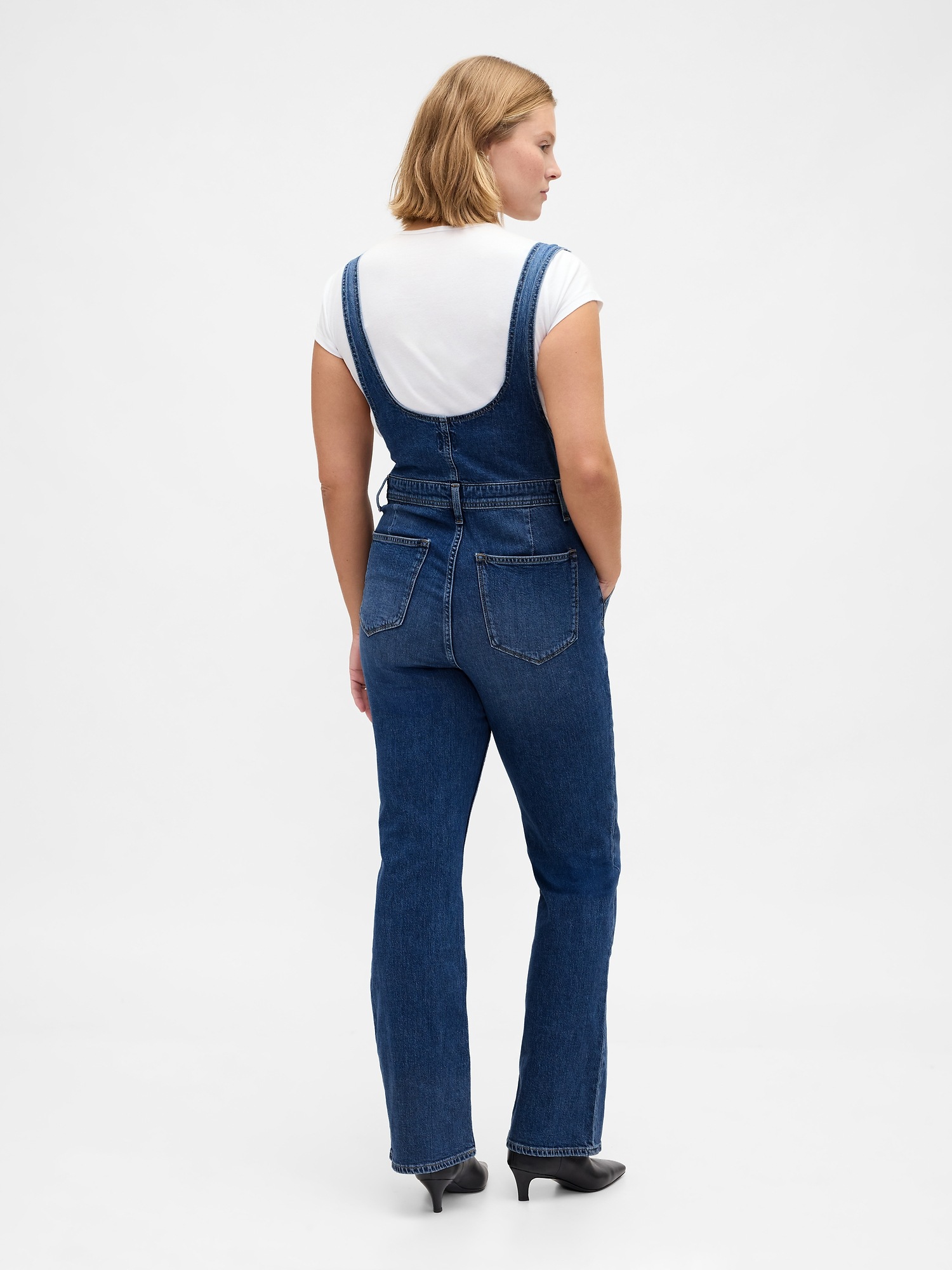 Женские комбинезоны Gap Long & Lean Overalls — фото 4
