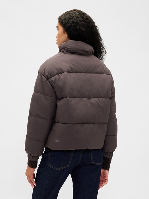 Image number 3 showing, Fur-Trim Puffer Jacket