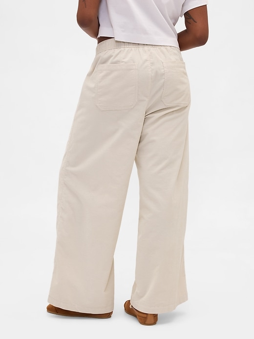 Image number 6 showing, Mid Rise Corduroy Baggy Pants