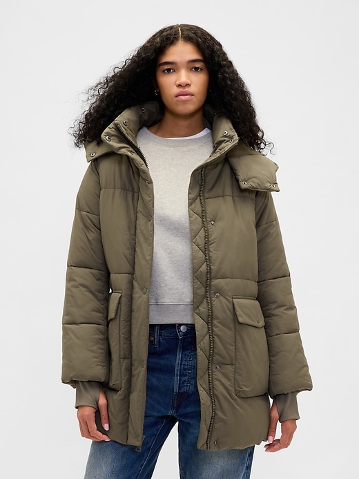 Image number 1 showing, Utility Puffer Jacket