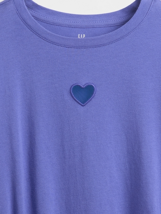 Image number 3 showing, Kids Ruched Side T-Shirt