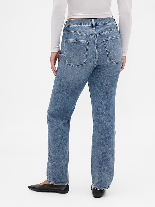 Image number 6 showing, High Rise '90s Straight Jeans
