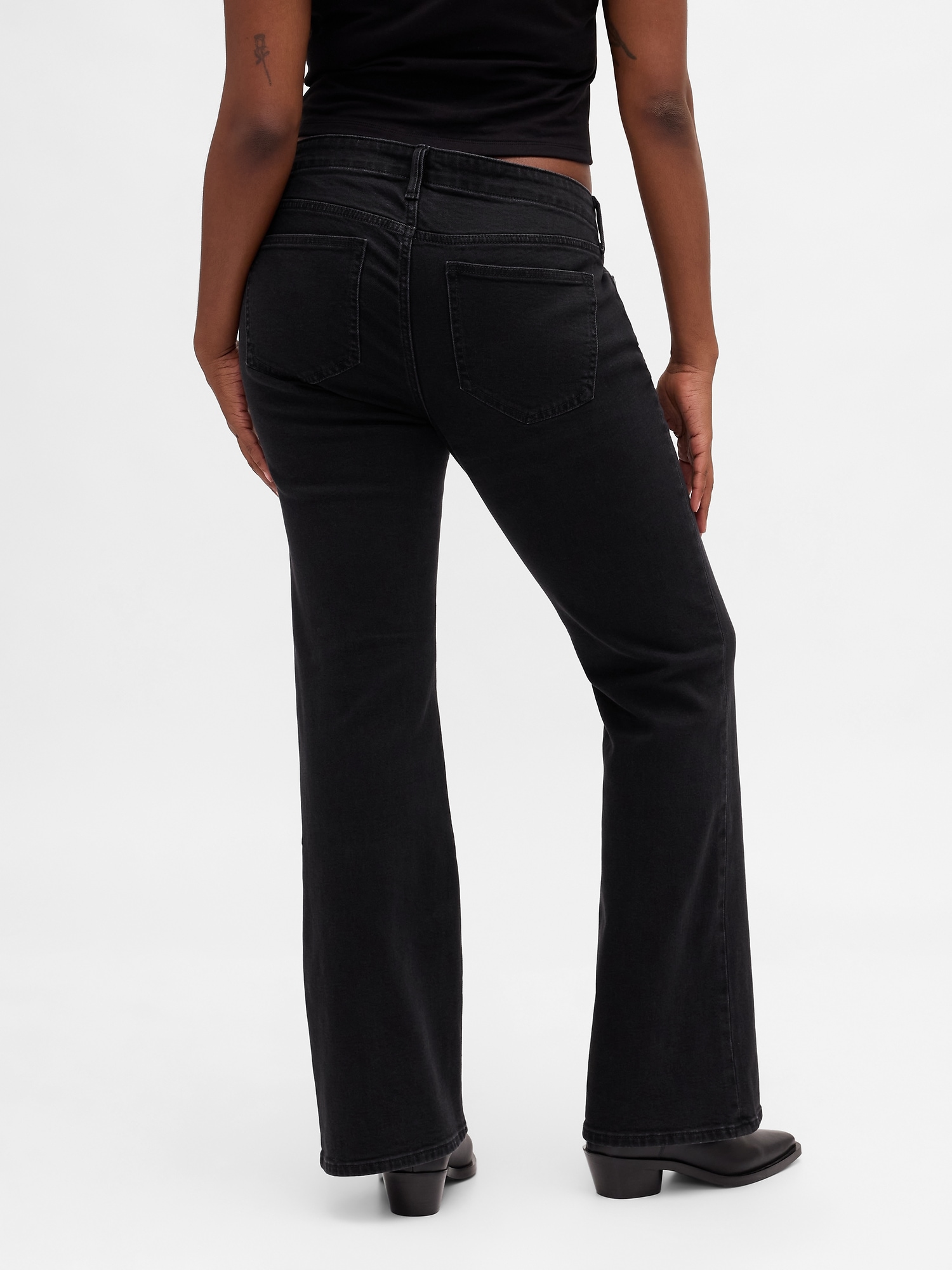 Low Rise Long & Lean Lace-Up Jeans