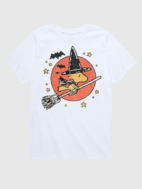 Toddler Peanuts Woodstock Witch Short Sleeve Tee