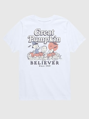 Kids Peanuts Pumpkin Pals Short Sleeve T-Shirt