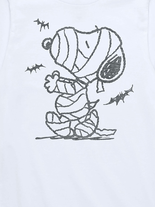 Image number 2 showing, Toddler Peanuts Snoopy Mummy And Bats Short Sleeve Tee