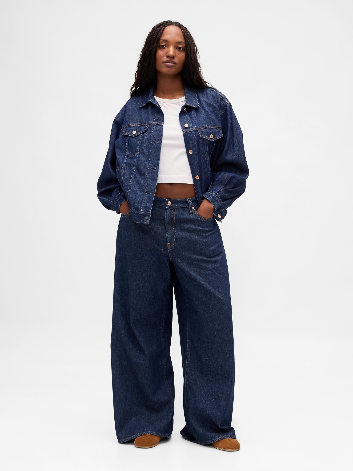 Low Slung Extra Baggy Jeans