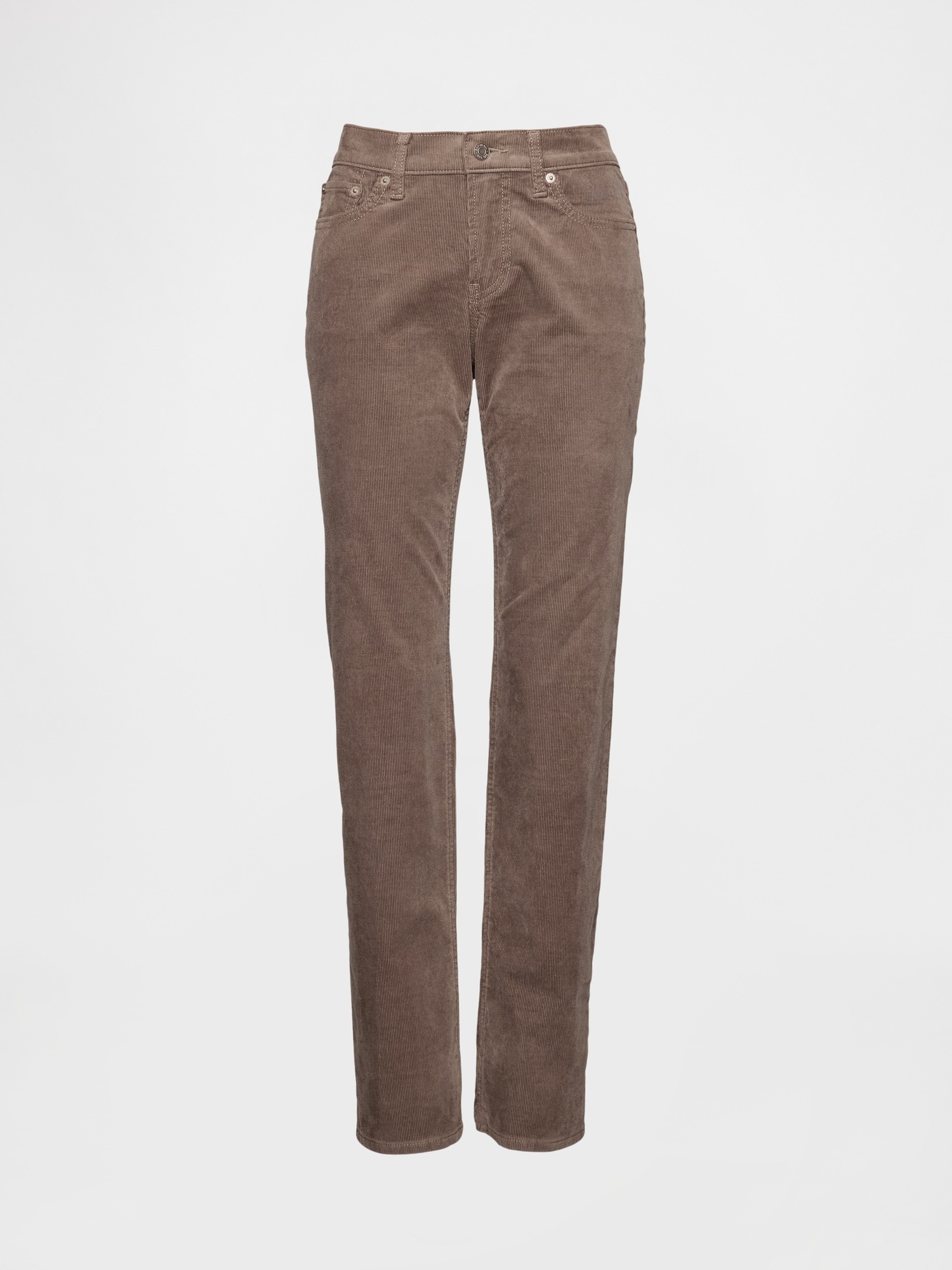 Женские джинсы Gap Low Rise Corduroy '90s Slim Straight Pants — фото 7