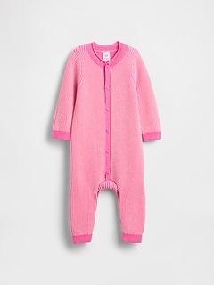 Baby Footless Sweater One-Piece