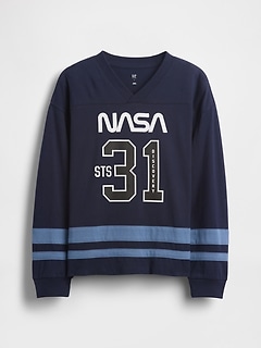 Kids Nasa Relaxed Jersey T-Shirt
