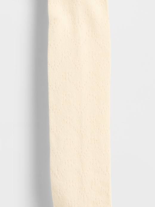 Image number 2 showing, Baby & Toddler Pointelle Bear Tights