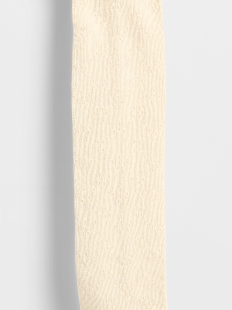 Baby & Toddler Pointelle Bear Tights