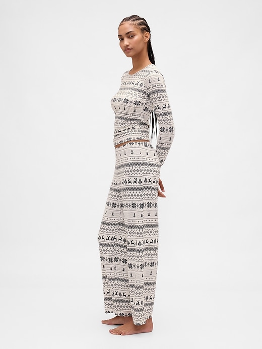 Image number 3 showing, Fair Isle PJ Set