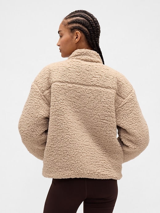 Image number 2 showing, GapFit Reversible Sherpa Jacket