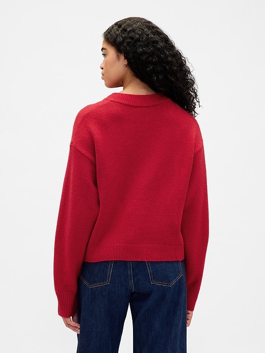 Image number 3 showing, CashSoft Oversized Chunky Cardigan