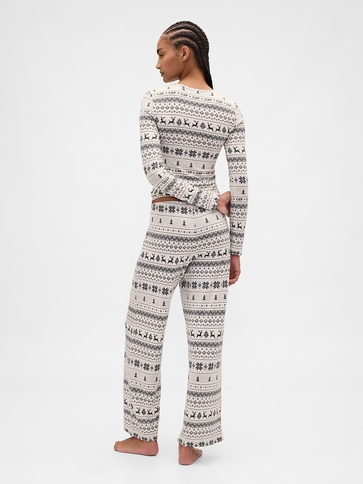 Image number 4 showing, Fair Isle PJ Set