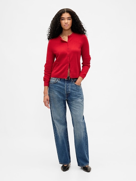Image number 2 showing, CashSoft Crop Cardigan