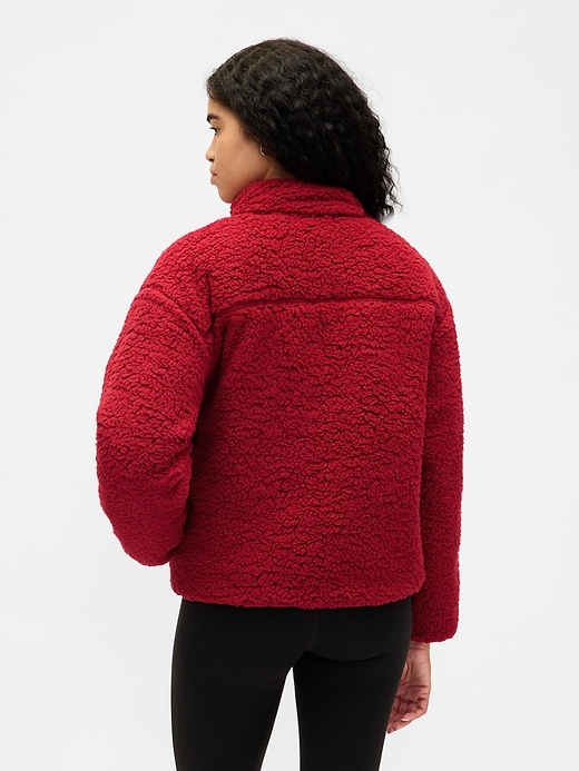 Image number 2 showing, GapFit Reversible Sherpa Jacket