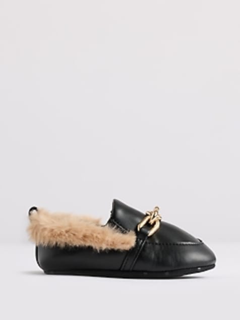 Baby Faux Fur Loafers