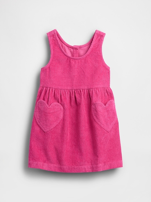 Image number 1 showing, Baby & Toddler Corduroy Heart Jumper