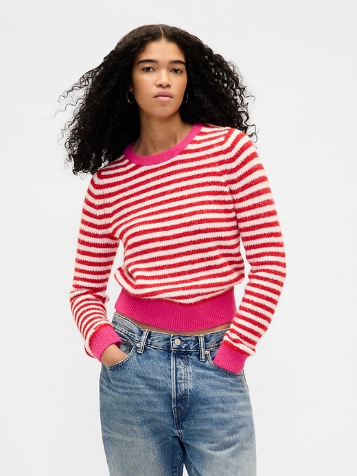 Image number 1 showing, CashSoft Crewneck Sweater