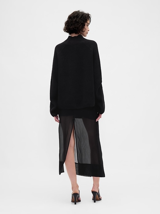Image number 2 showing, Sheer Organza Maxi Skirt