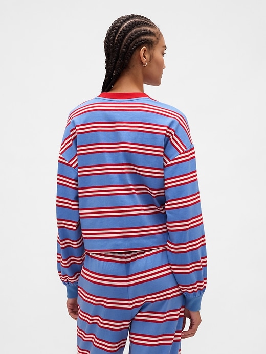 Image number 3 showing, Organic Cotton VintageSoft Crop Sweatshirt