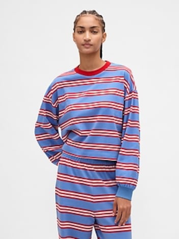 Organic Cotton VintageSoft Crop Sweatshirt