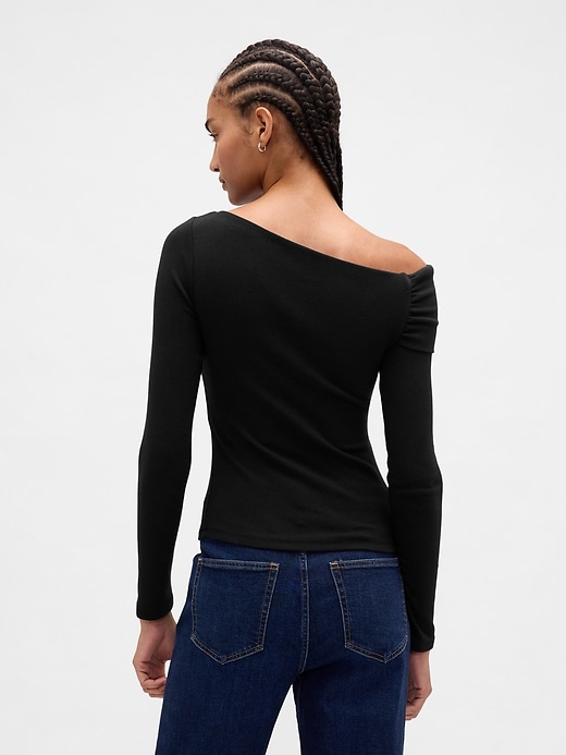 Image number 3 showing, Modern Off-Shoulder Top