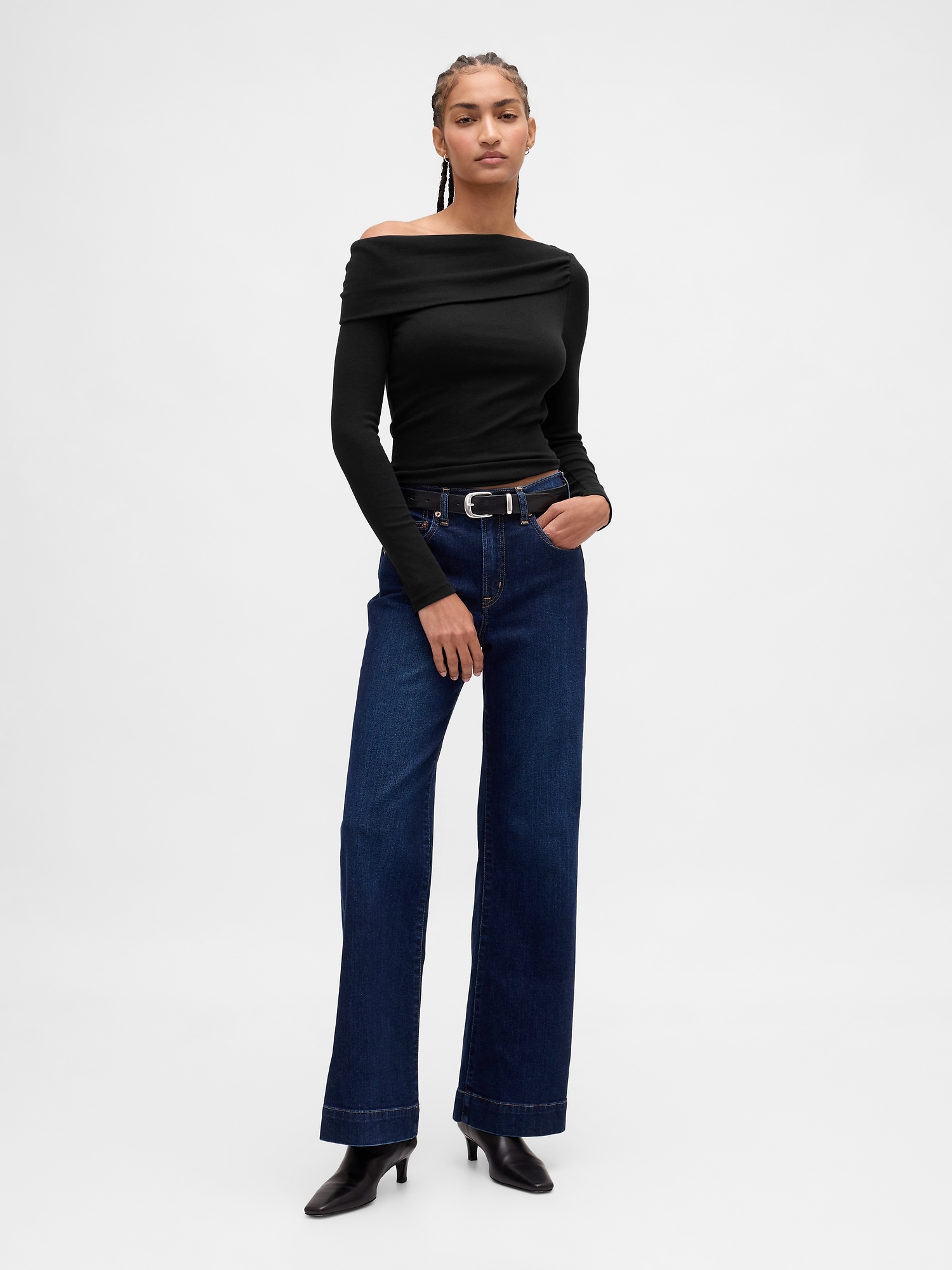 Modern Off-Shoulder Top