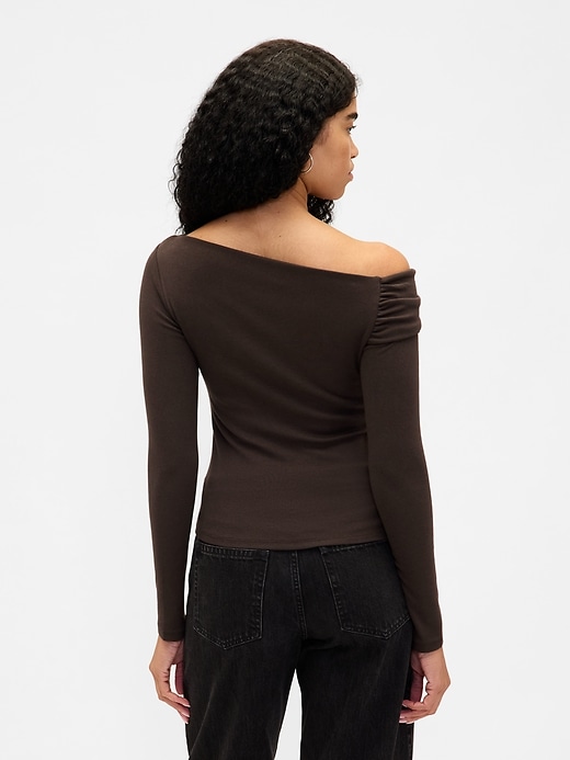 Image number 3 showing, Modern Off-Shoulder Top