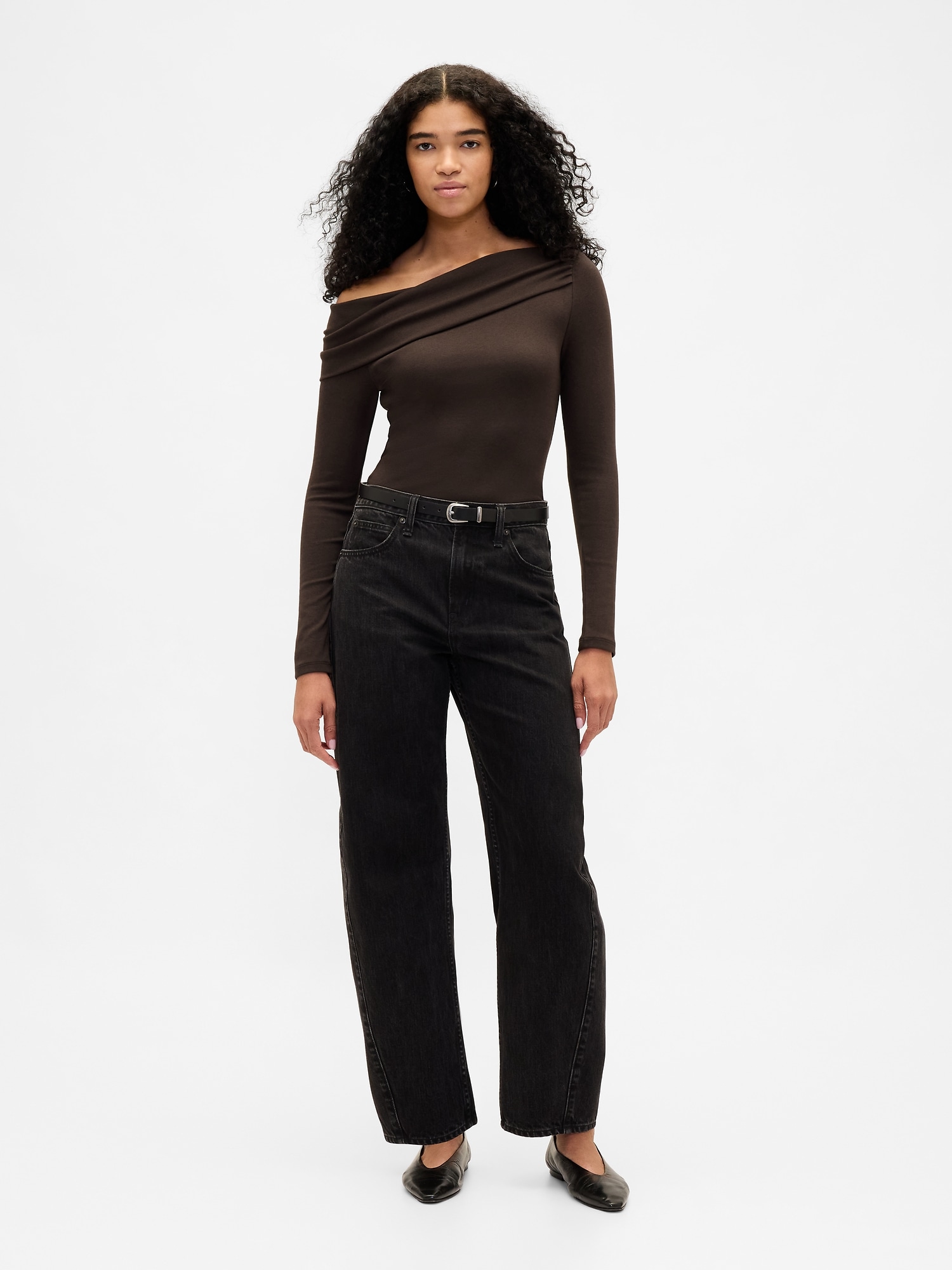 Modern Off-Shoulder Top