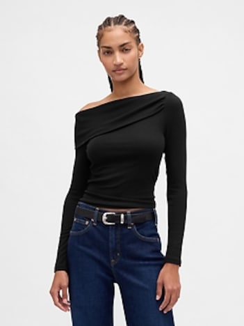 Modern Off-Shoulder Top