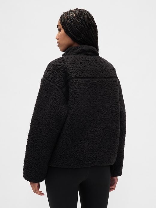 Image number 2 showing, GapFit Reversible Sherpa Jacket